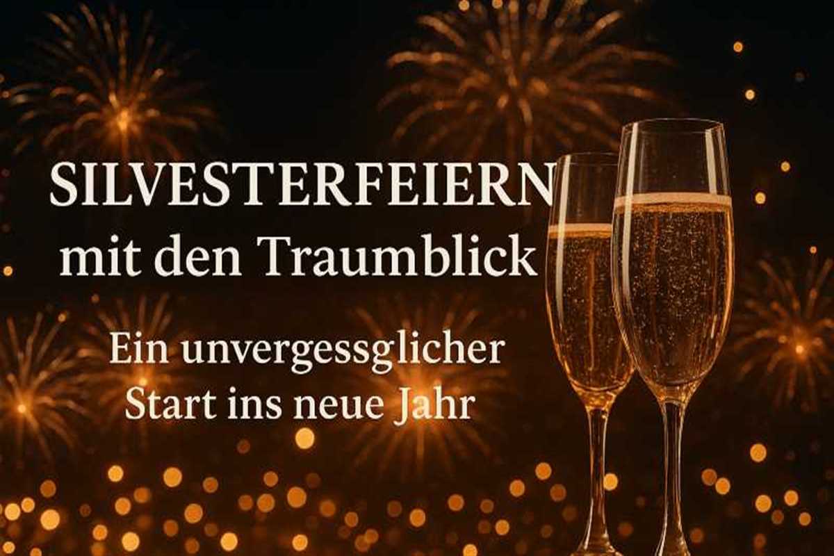 Silvester 2025/2026 – Feiern Sie mit uns ins neue Jahr!